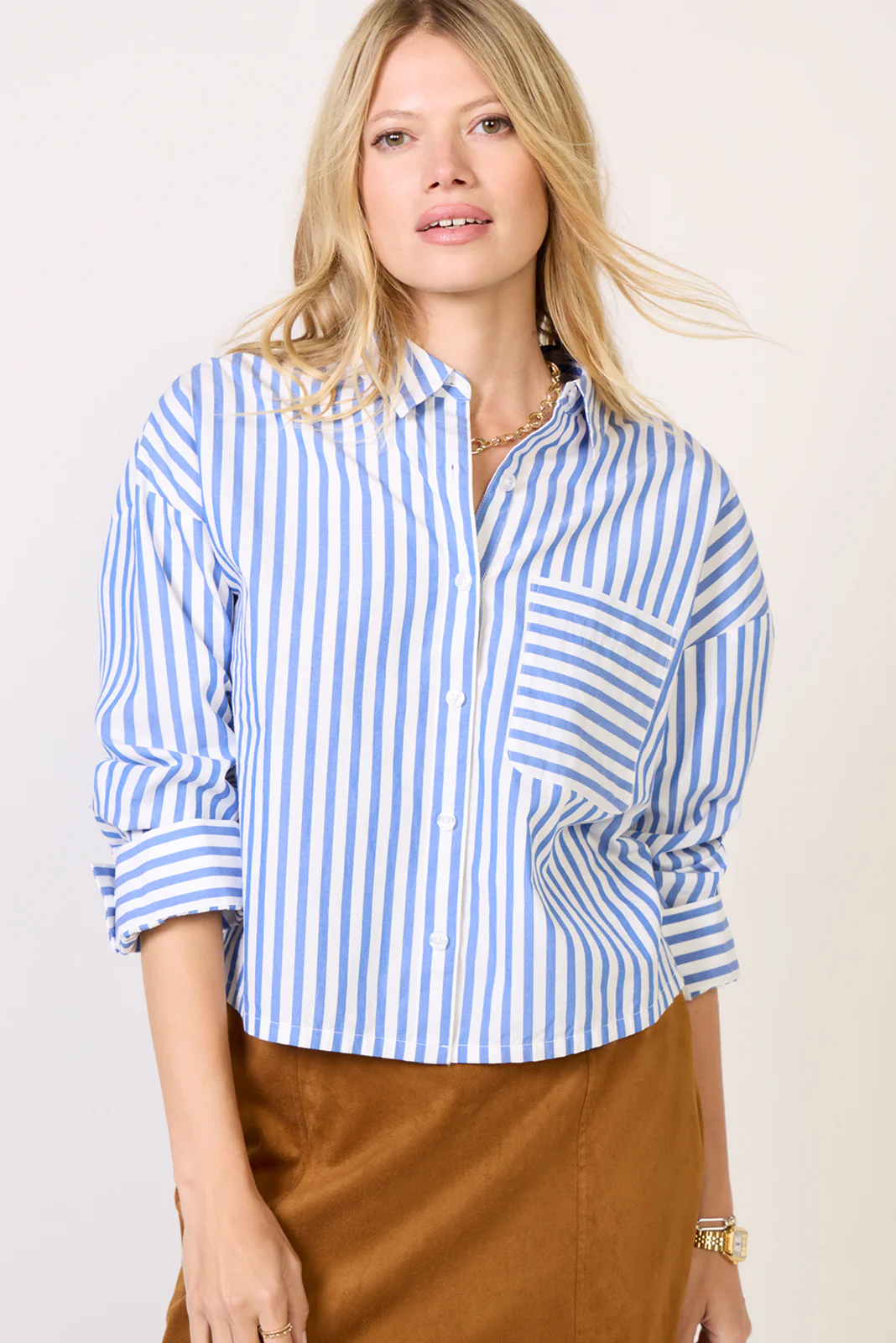 Aiden Crop Shirt - Image 5