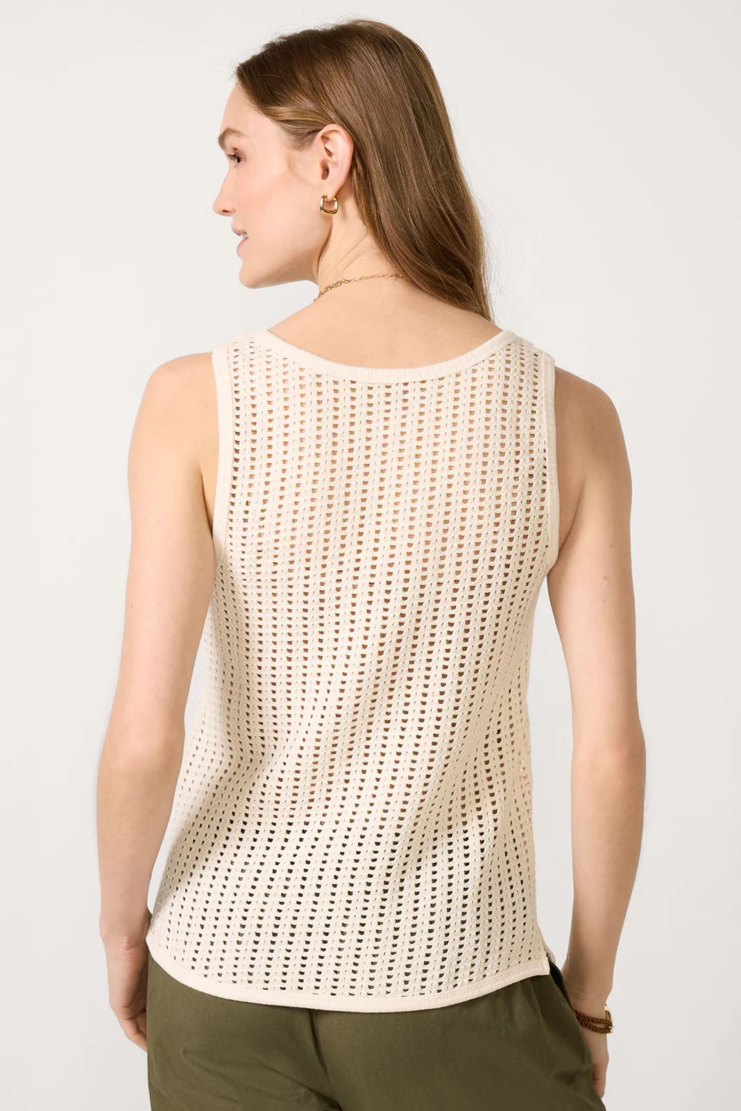 Ainsley Crochet Mesh Tank - Image 4