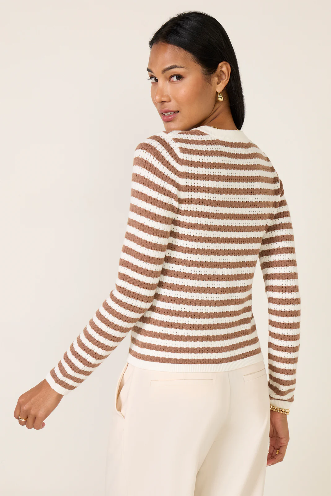 Amanda Pointelle Sweater - Image 4