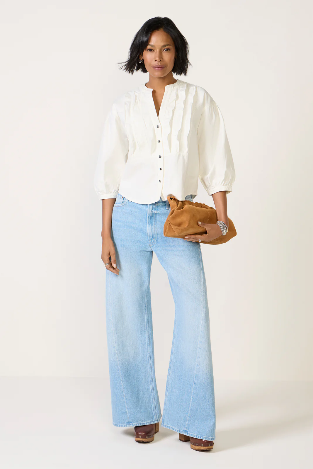 Amelia Ruffle Shirt - Image 2