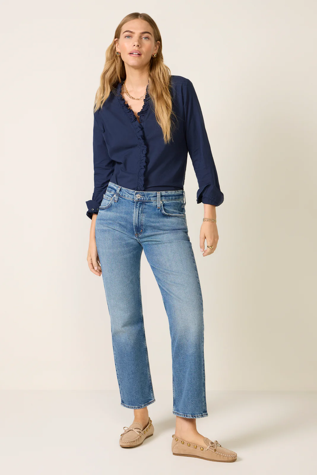 Anissa Straight Leg Jean