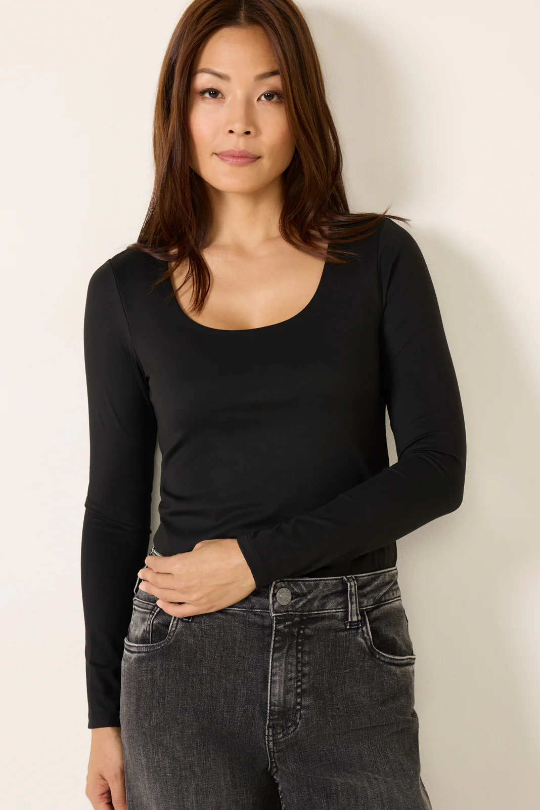 Ari So Smooth Long Sleeve Top - Image 2