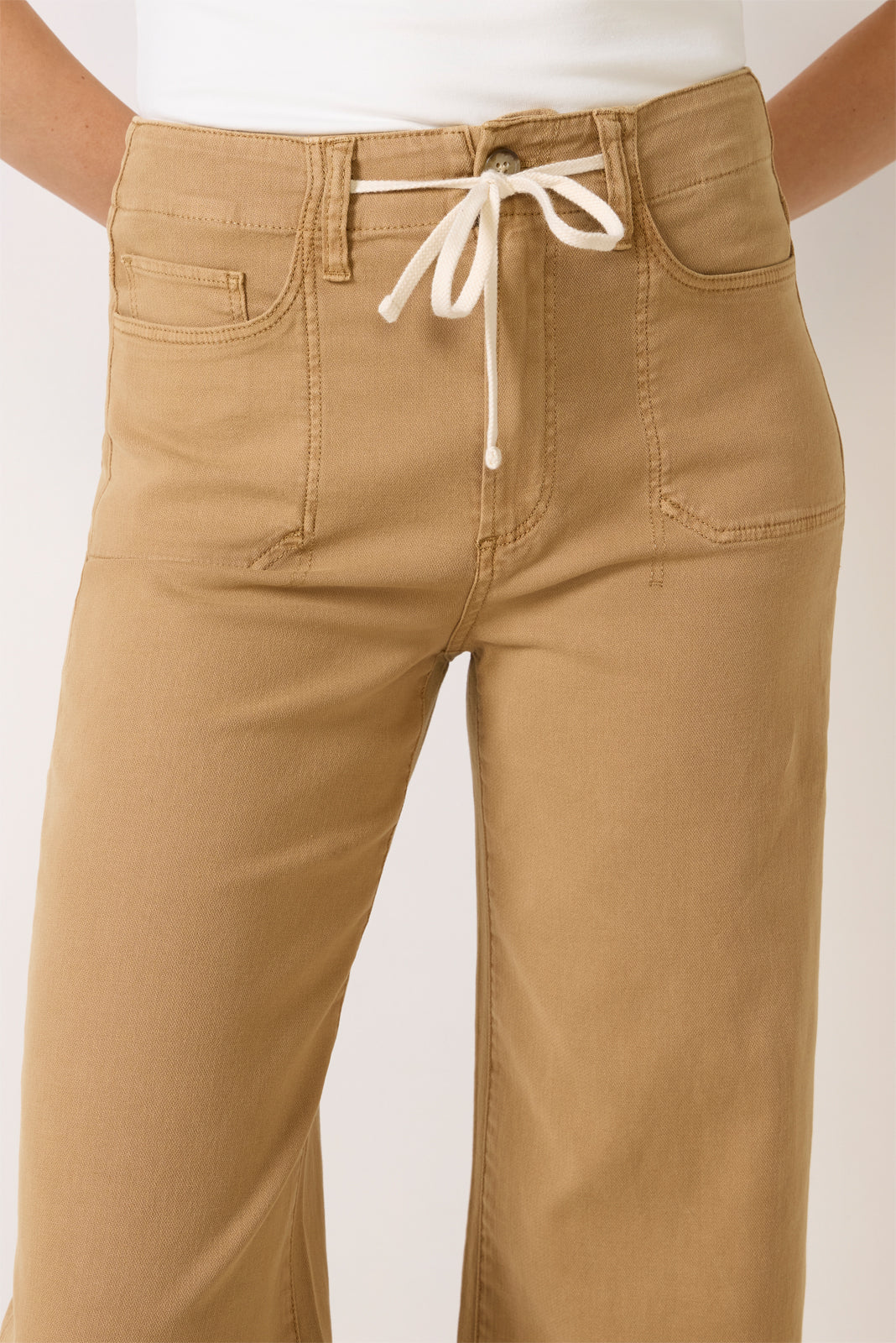 Ari w Waistband Tie Pant - Image 2