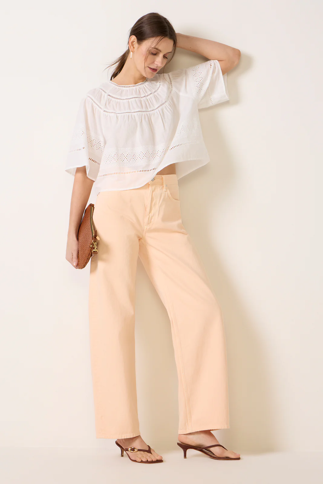 Arie Cutwork Blouse - Image 2