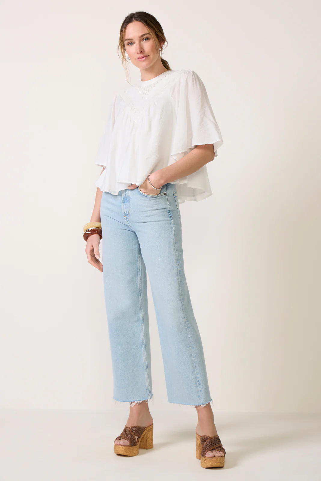 Ashlynn Cutwork Blouse - Image 3