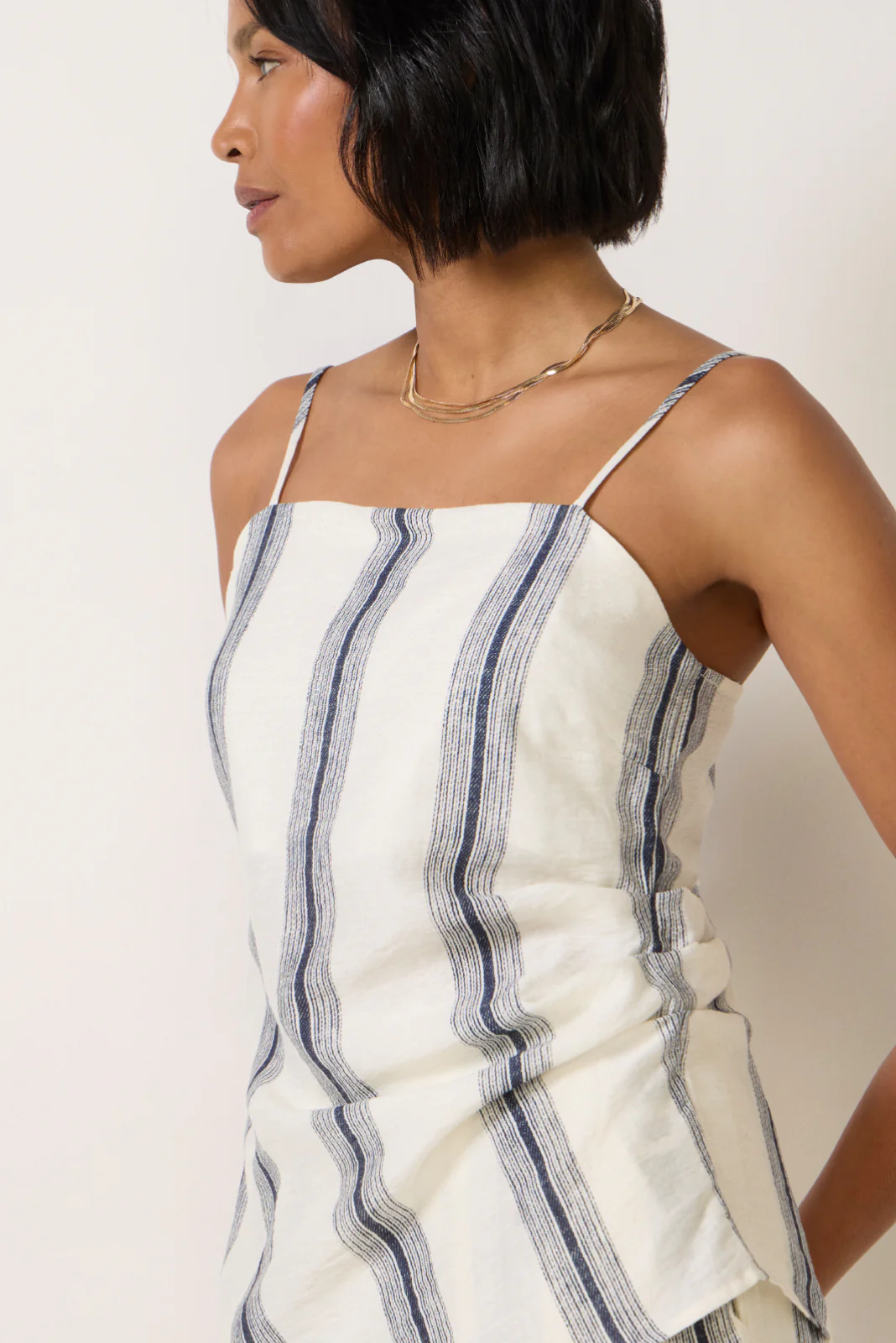 Aubrey Stripe Tank Top - Image 3