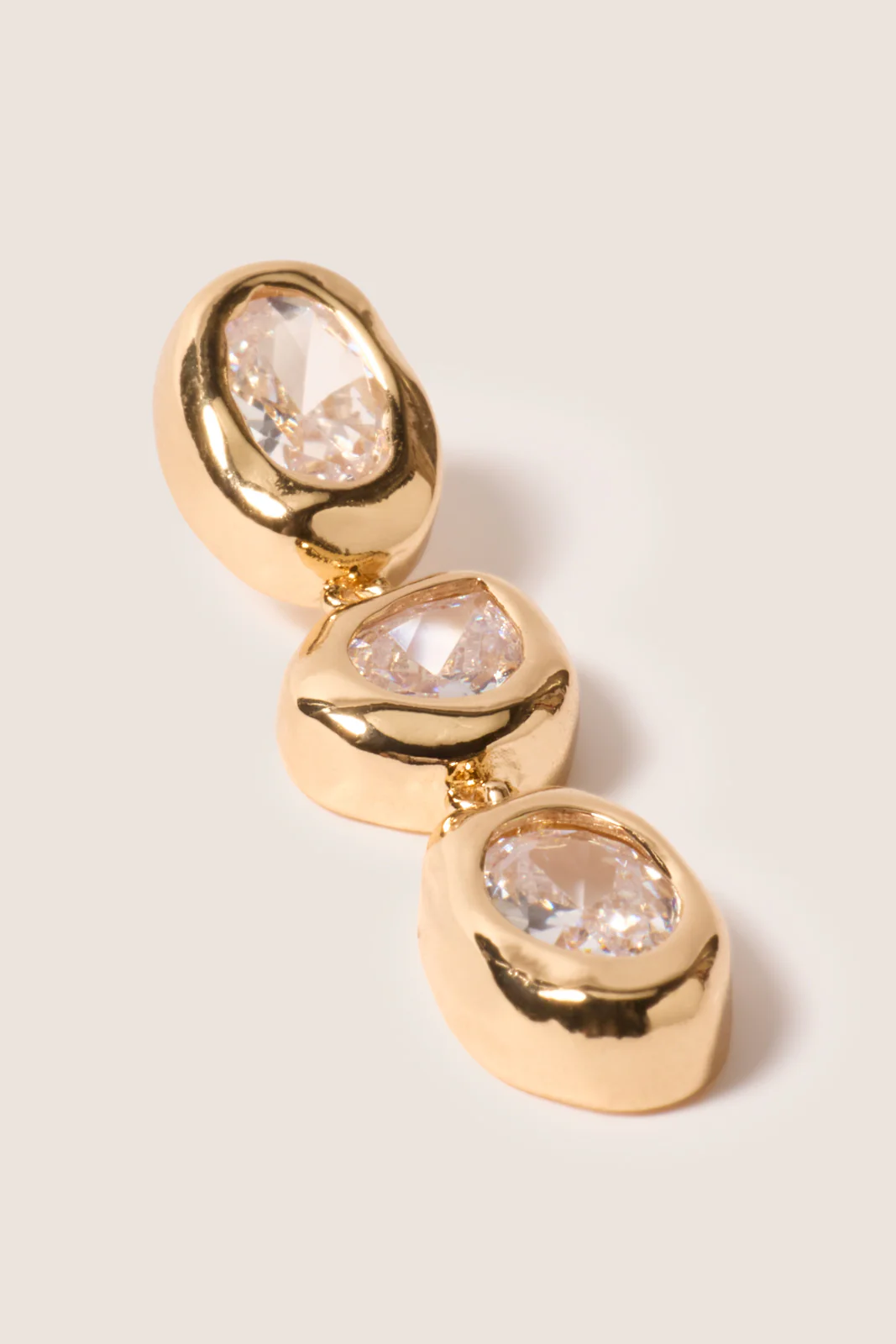 Aveline CZ Drop Earrings - Image 2