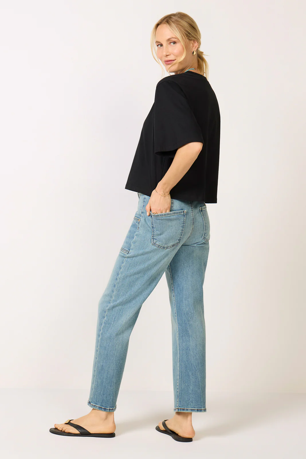 Avery Straight Leg Jean - Image 4