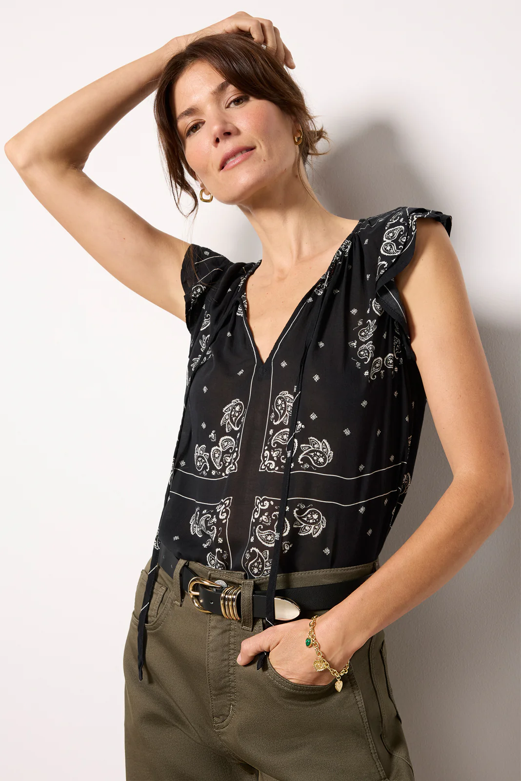 Bandana Print Tank - Image 5