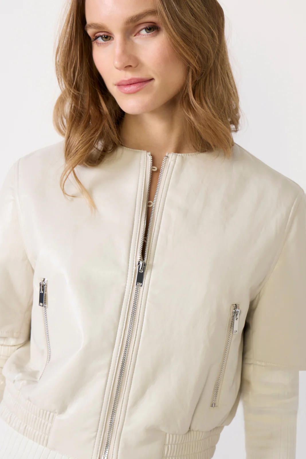 Billie Leather Bomber - Image 3