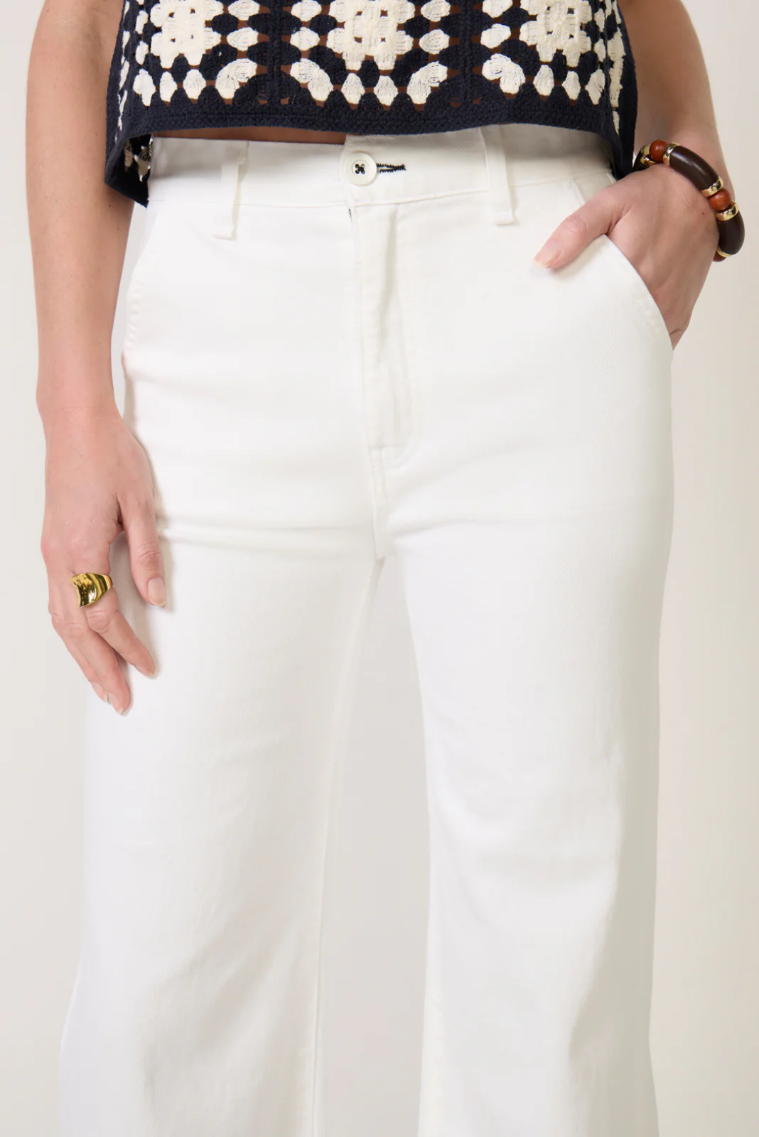 Brighton Wide Leg Trouser - Image 2
