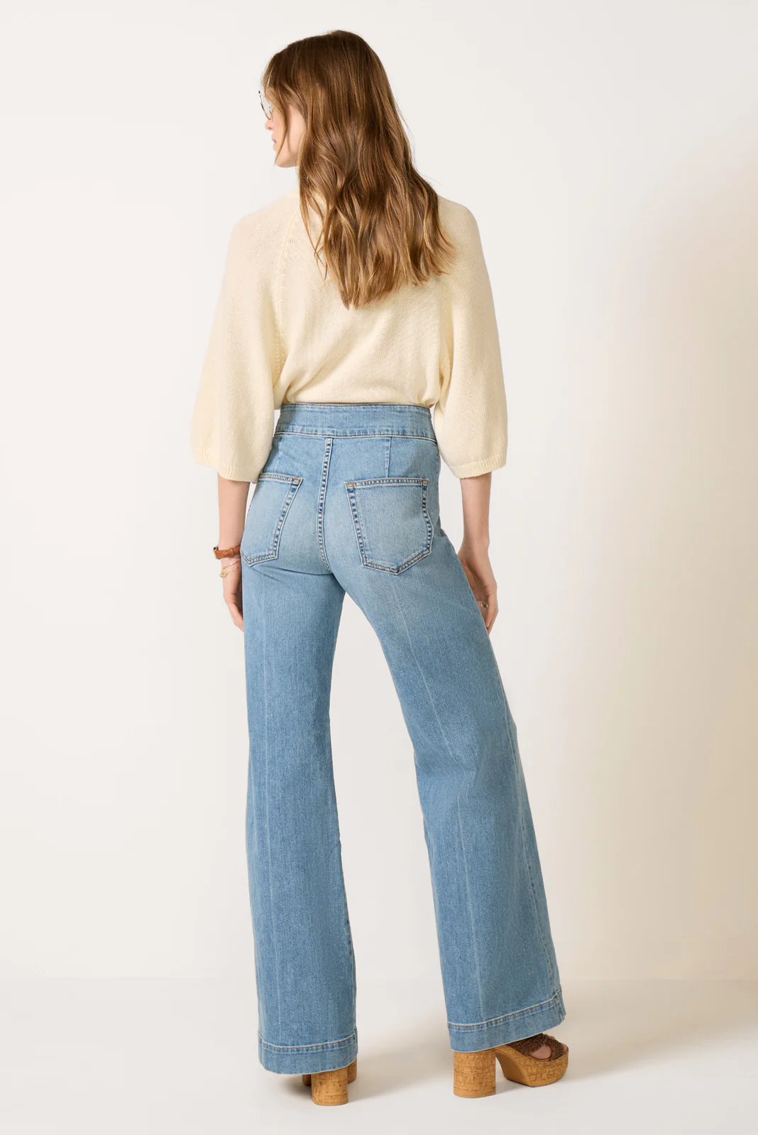 Brighton Wide Leg Trouser - Image 4