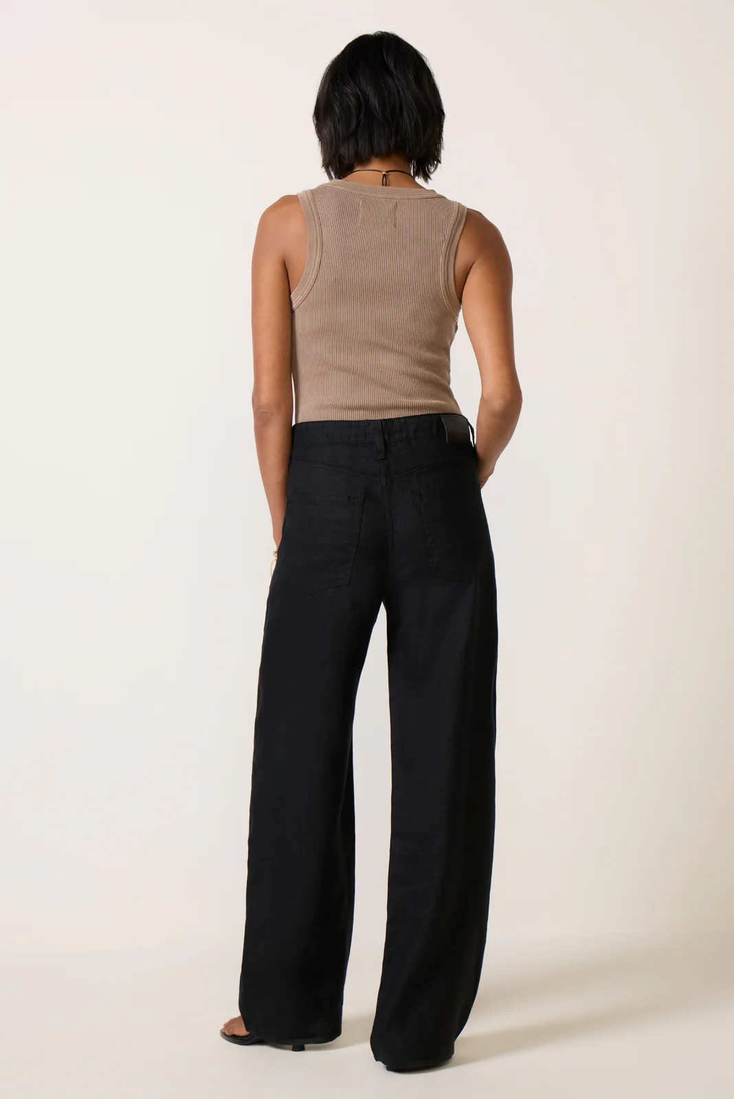 Brynn Wide Leg Drawstring Pant - Image 4