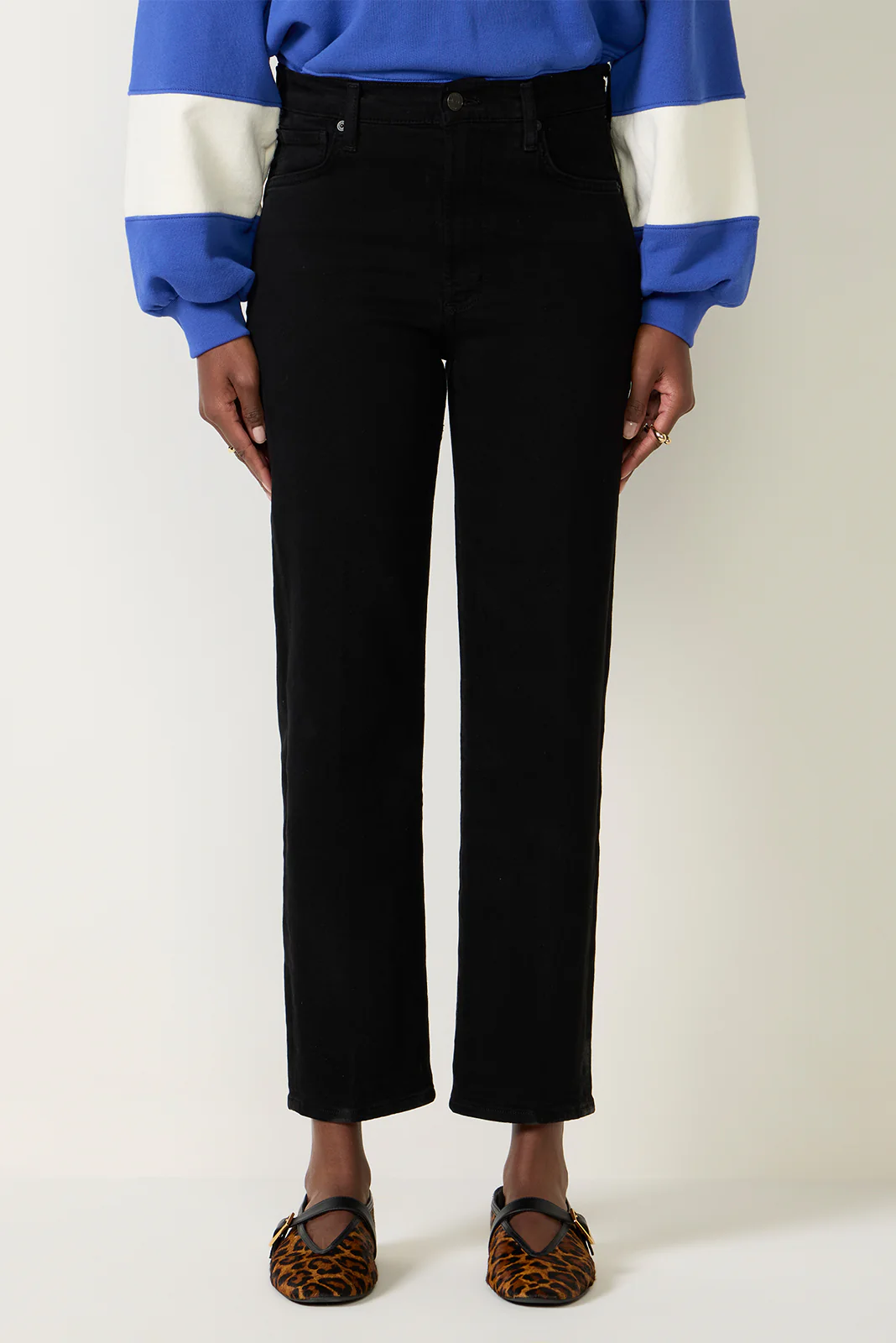 Caia High Rise Straight Jean - Image 6