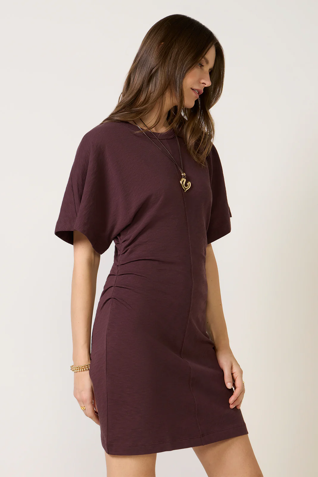Cam Ruched Mini Dress - Image 3
