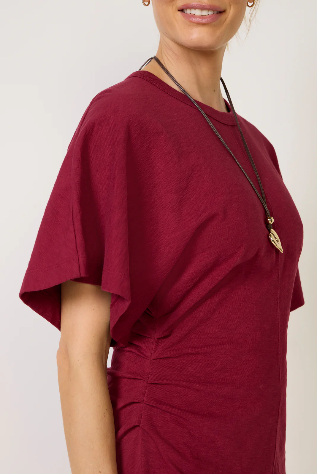 Cam Ruched Mini Dress - Image 3
