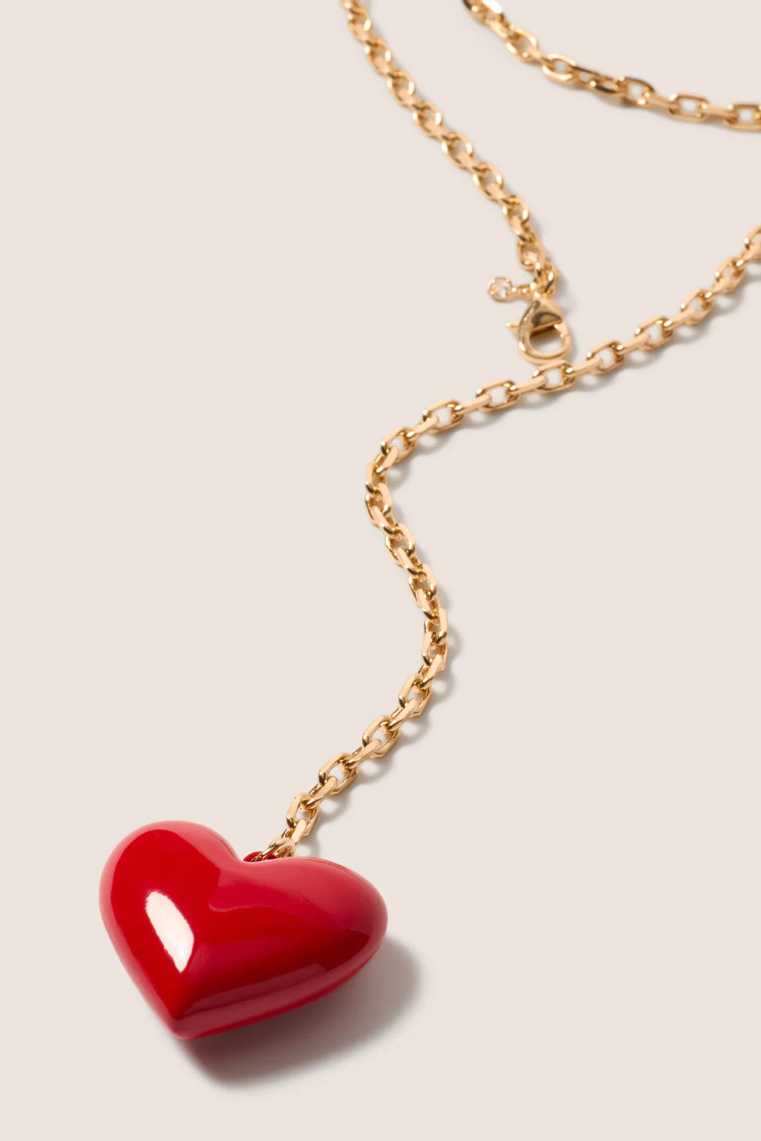 Carina Heart Drop Necklace - Image 2
