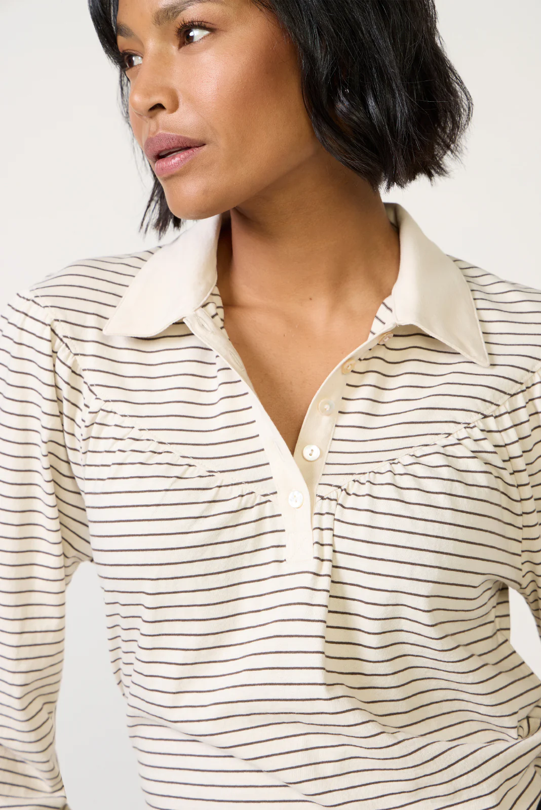 Cecilia Collared Top - Image 3