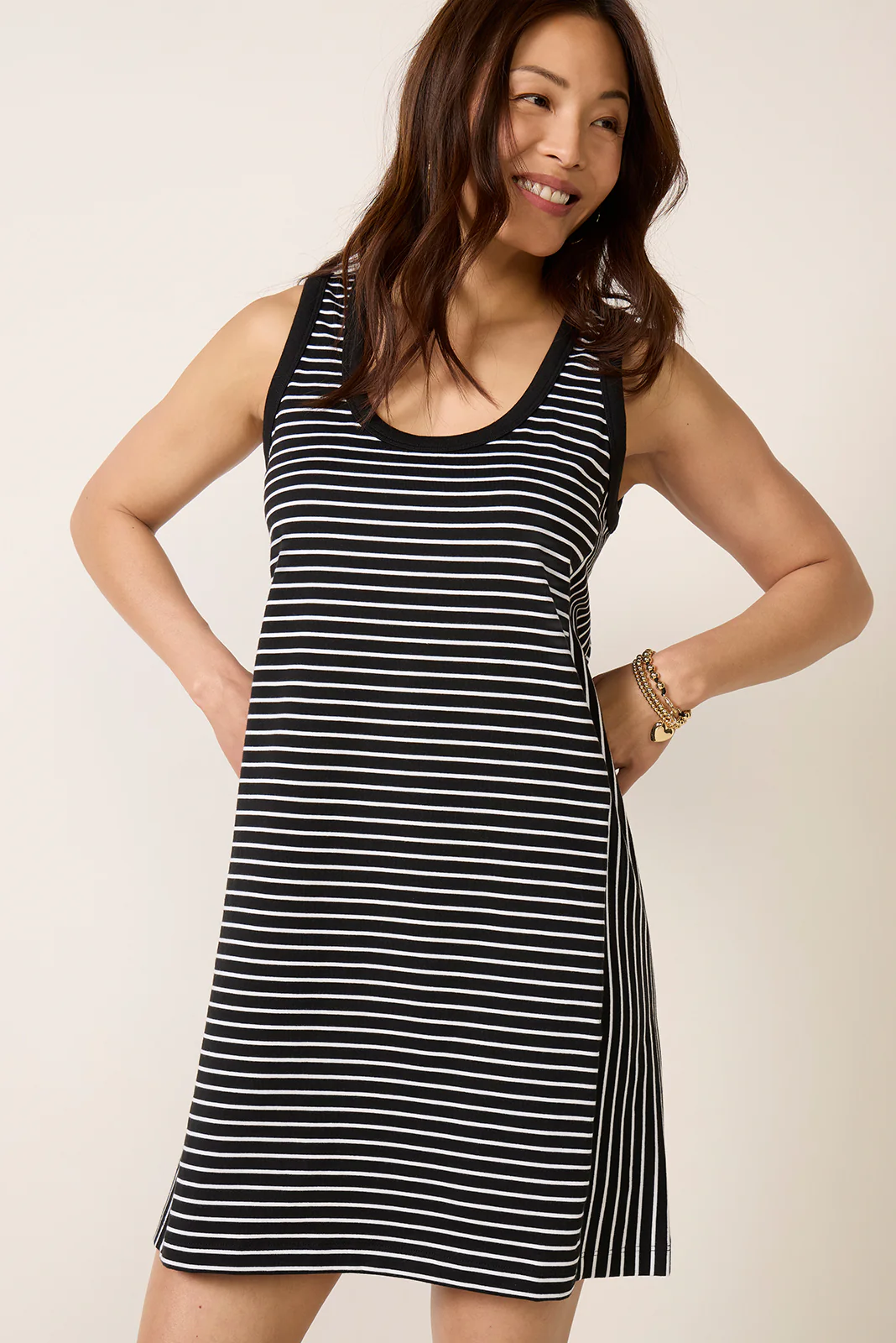 Charlie Scoop Neck Knit Mini Dress - Image 2