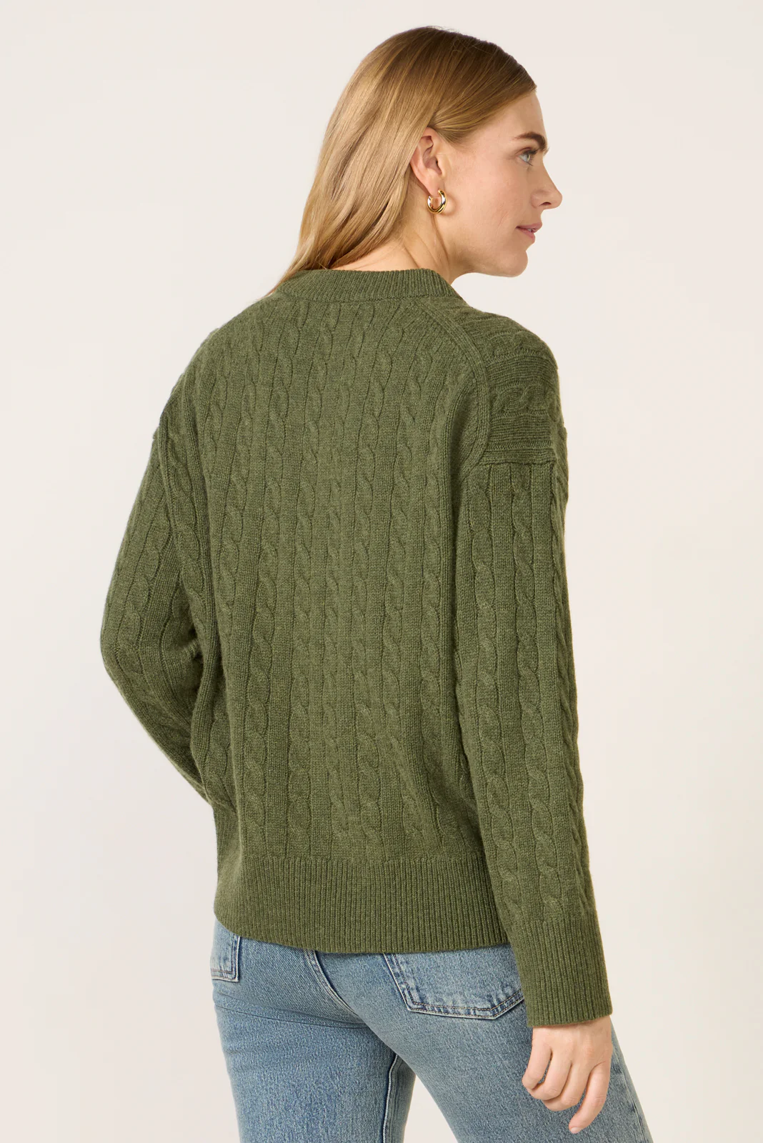 Crew Cable Sweater - Image 4