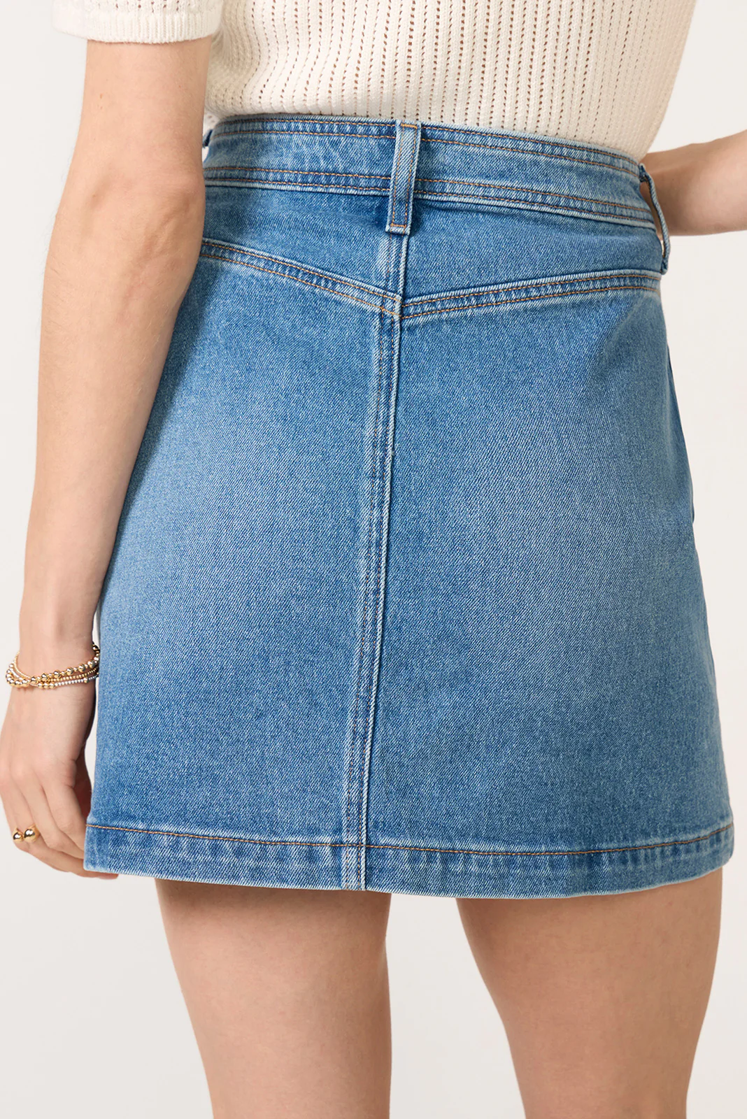 Denim Patch Pocket Mini - Image 3