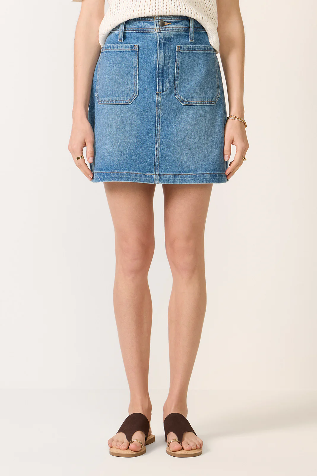 Denim Patch Pocket Mini - Image 5