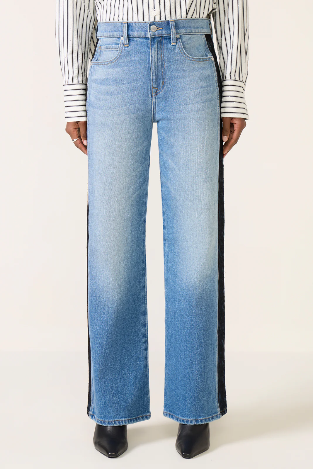 Ever Straight w Lace Inset Jean - Image 5