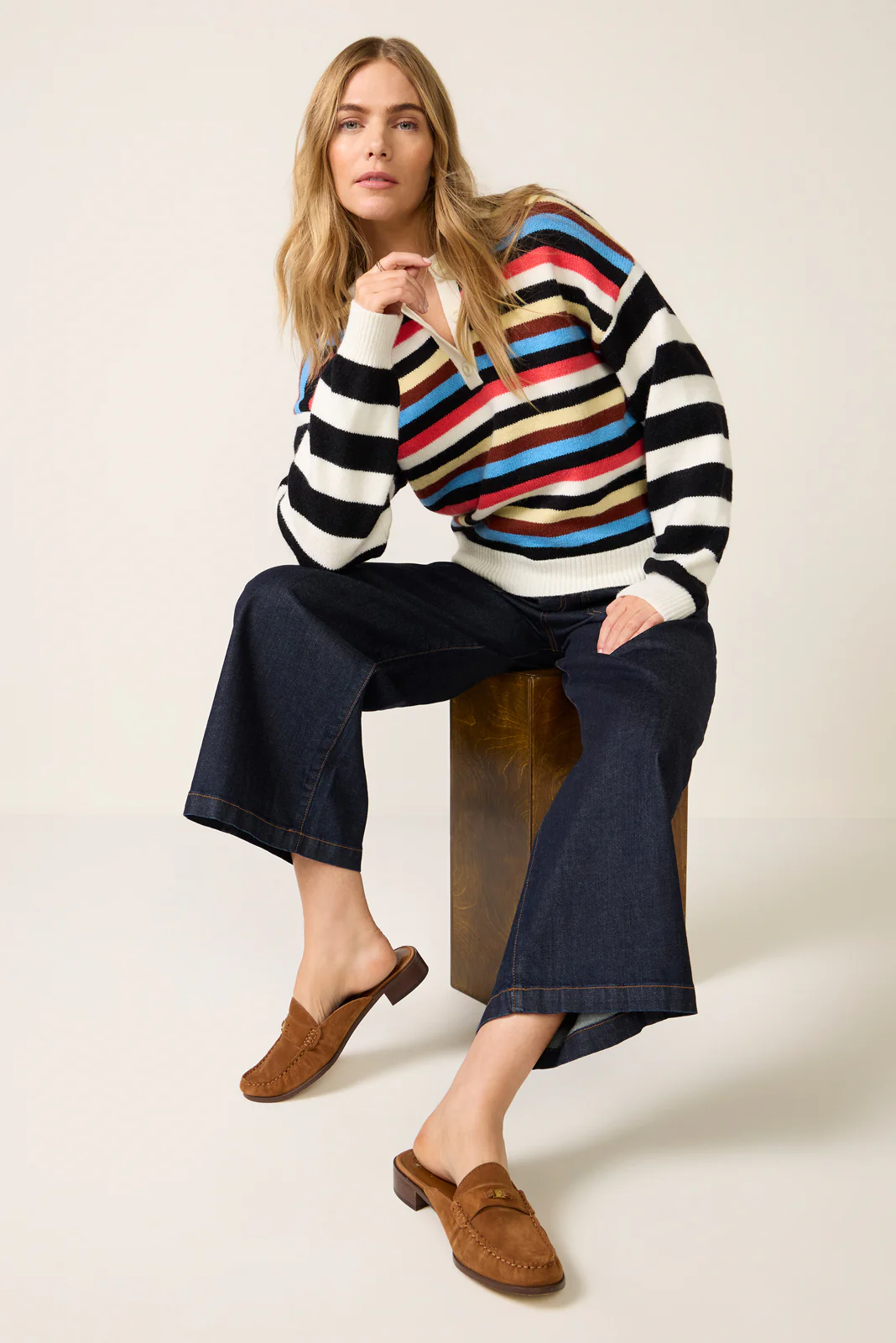 Everyday Energy Henley Sweater - Image 2