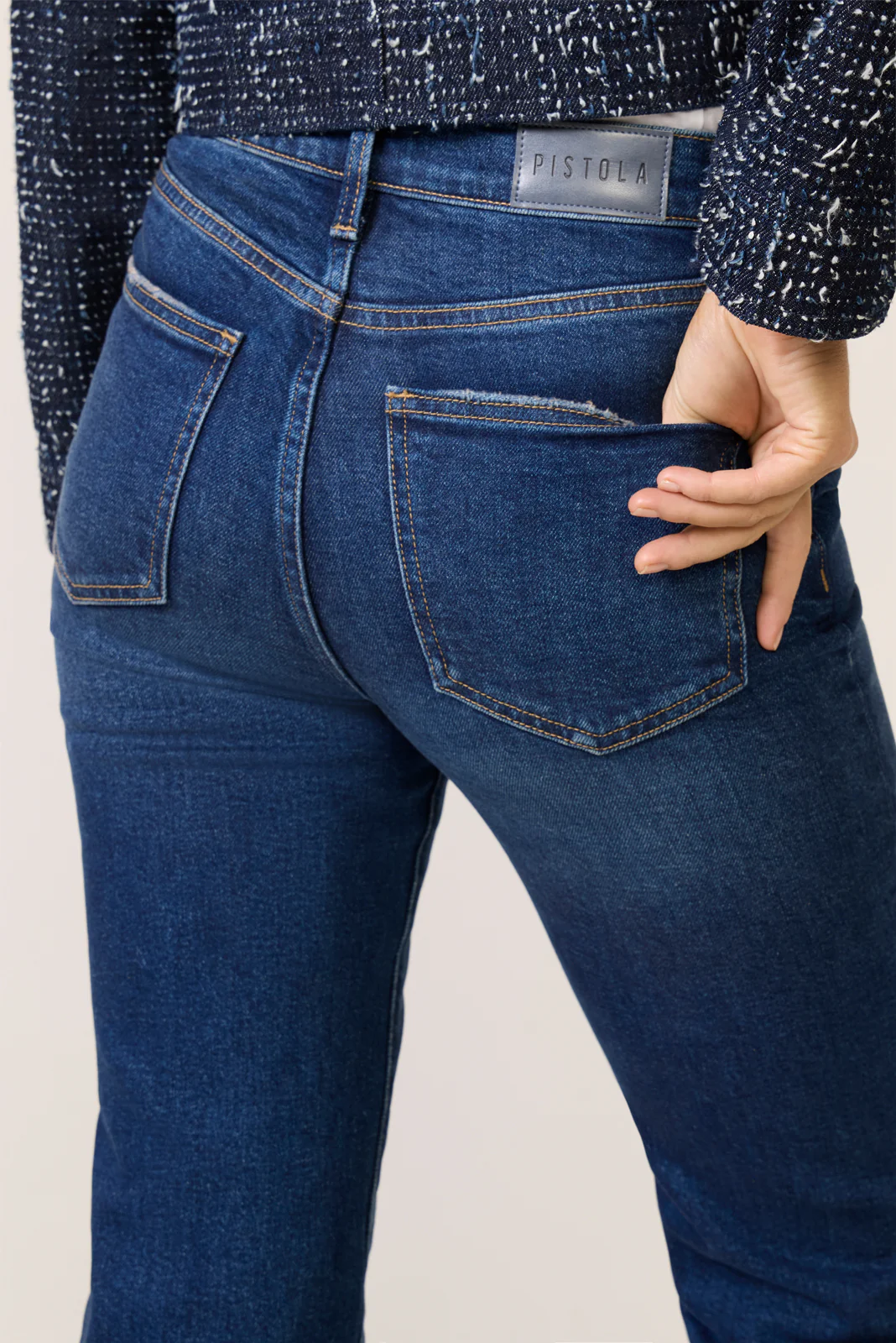 Evie High Rise Slim Bootcut Jean - Image 2
