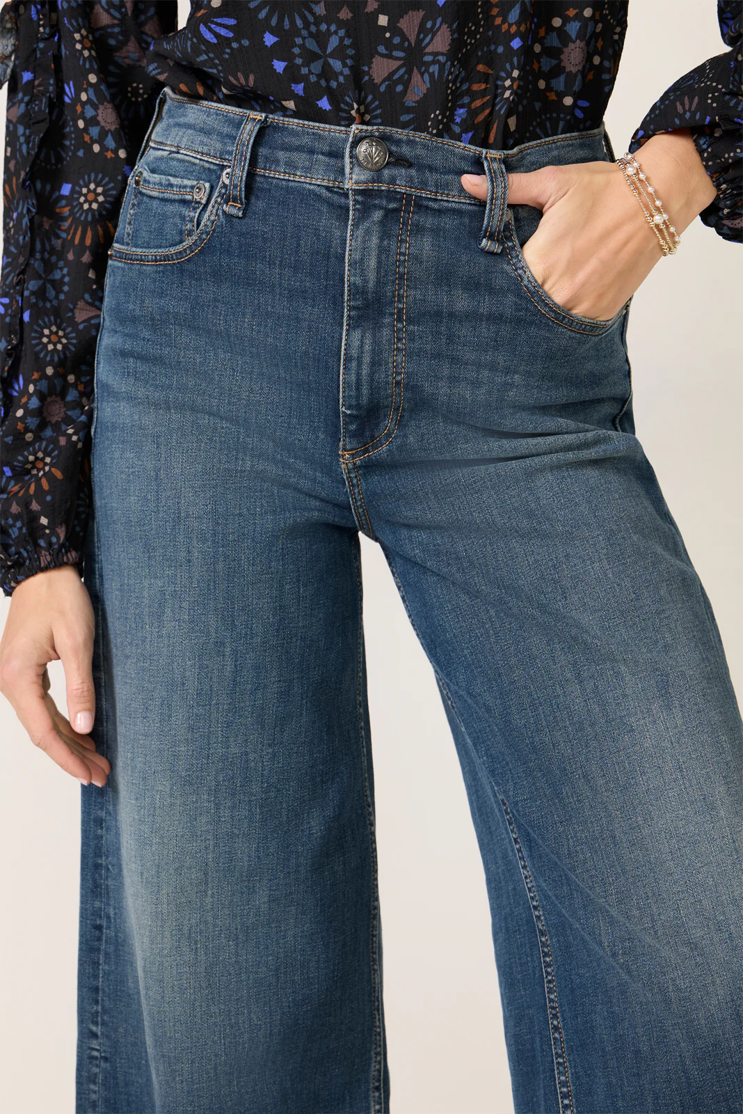 Flexi Sofie Ankle Wide Leg Jean - Image 3