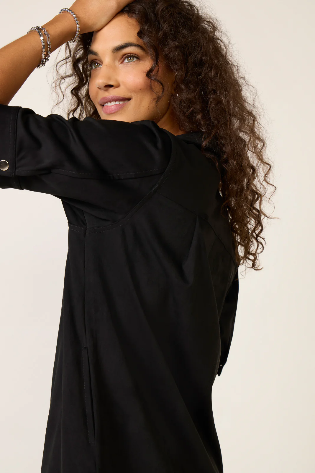 Fowler Faux Suede Shift Dress - Image 5