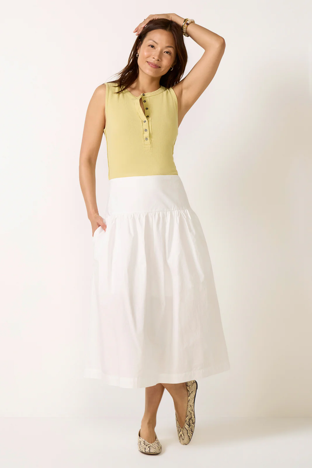 Free Time Poplin Skirt - Image 6