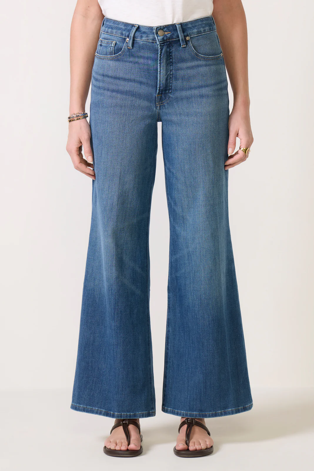 Good Waist Palazzo Ankle Jean - Image 5