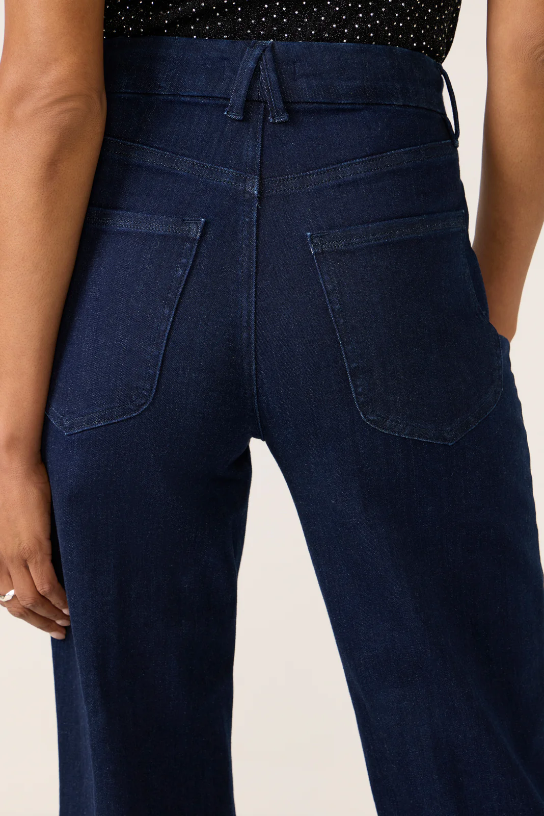 Good Waist Palazzo Wide Leg Jean - Image 2