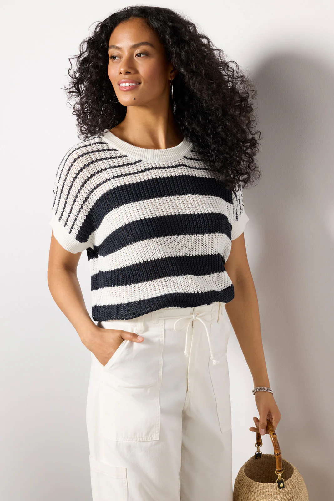 Ivy Open Weave Tee - Image 6