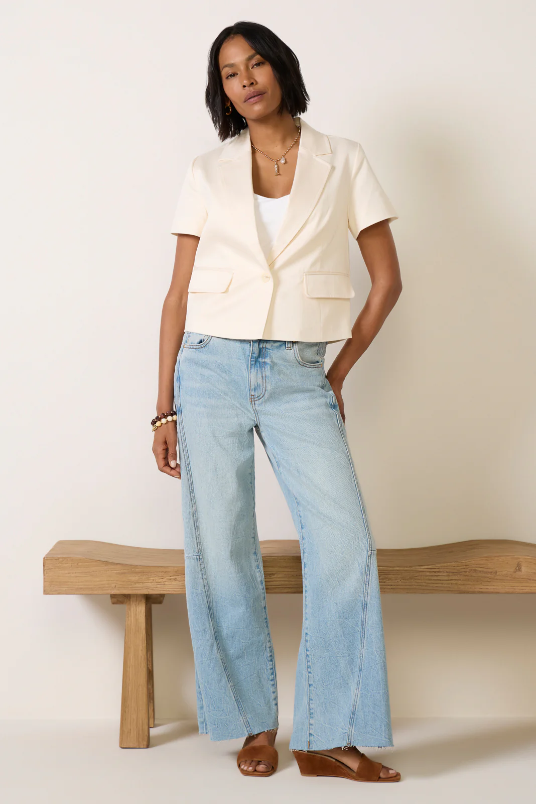 Jackson Short Sleeve Blazer - Image 2