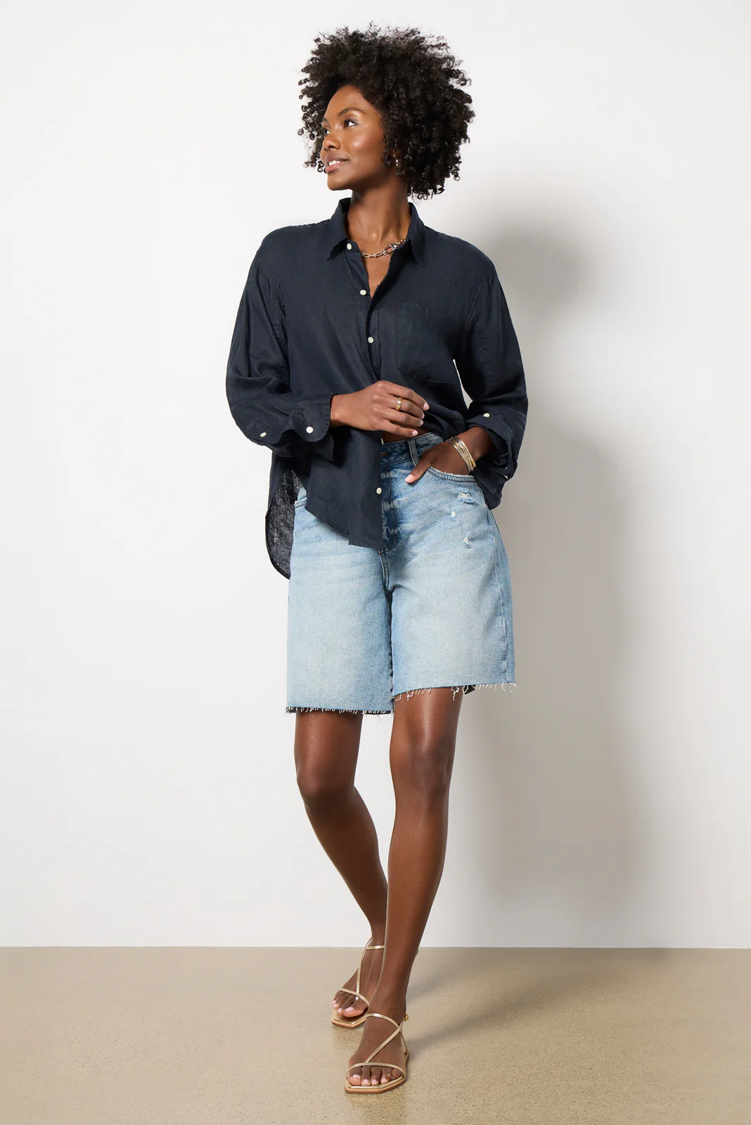 Kayla Shrunken Shirt - Image 2
