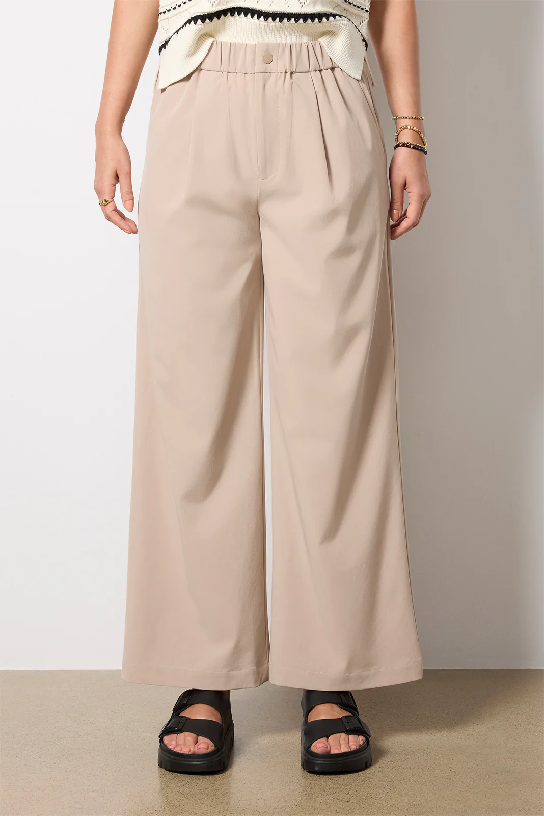 Kayson Wide Leg Trouser 29.5` - Image 6