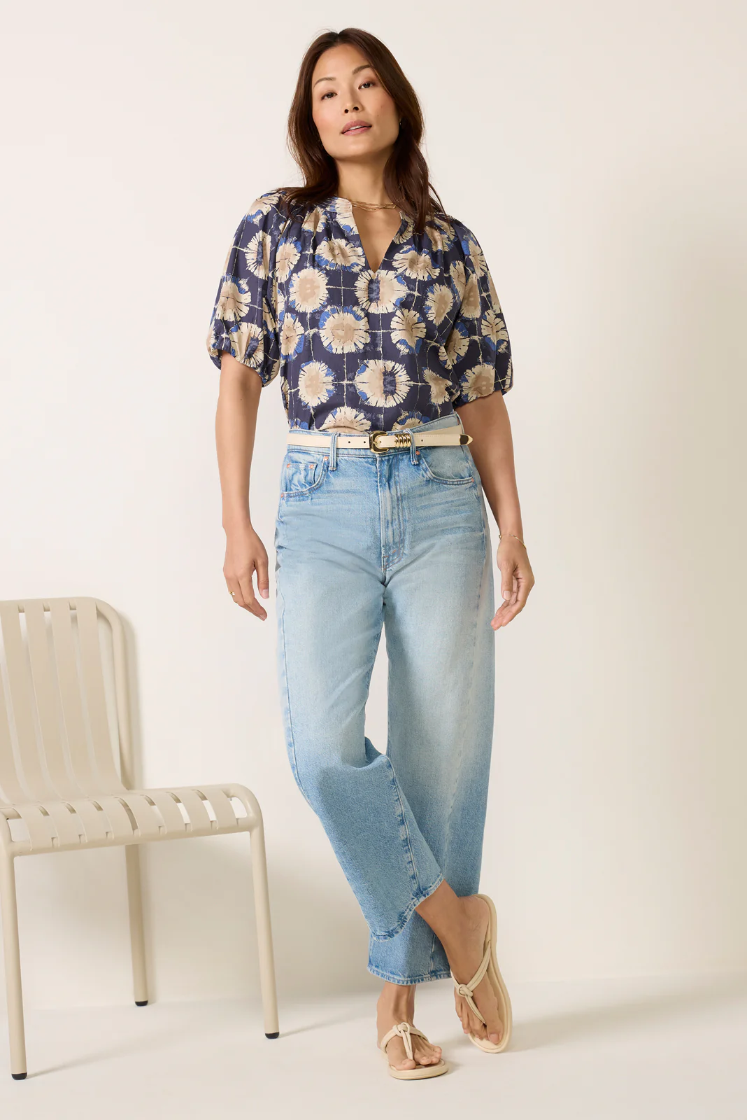 Kellen Dye Effect Blouse - Image 2