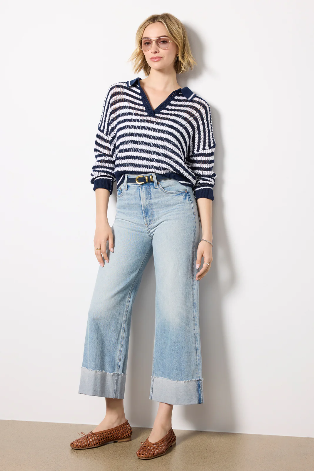 Kimberly Stripe Tipping Pullover - Image 5