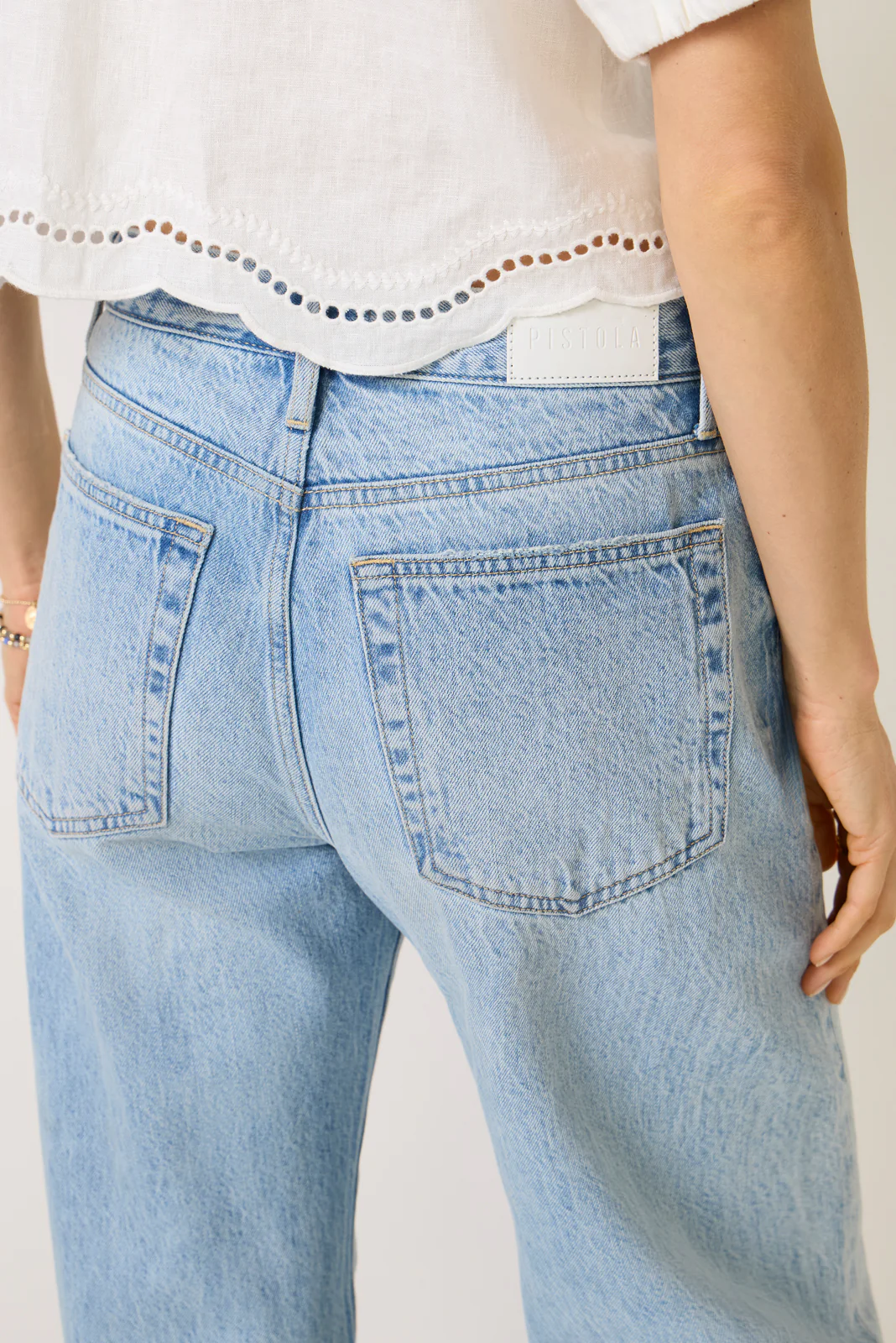 Larsen Wide Leg Jean - Image 3
