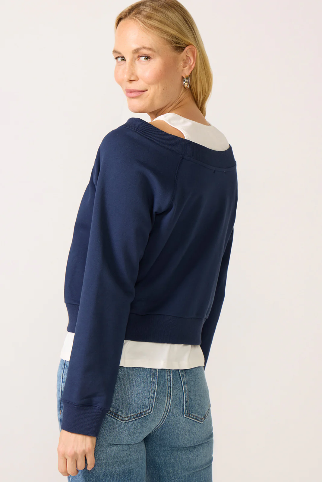 Lizzie Twofer Tank Sweatshirt - Image 4