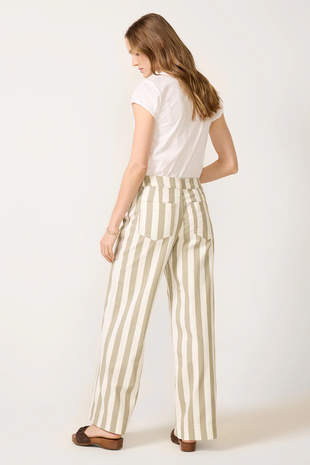 Maker Wide Leg Stripe Pant - Image 4