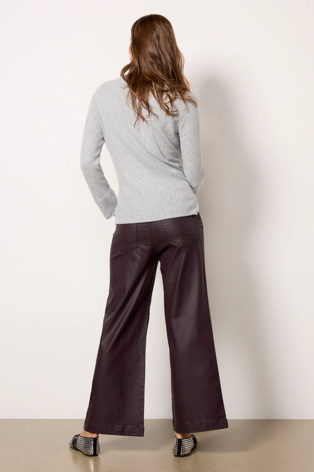 Meg Coated Wide Leg - Image 4