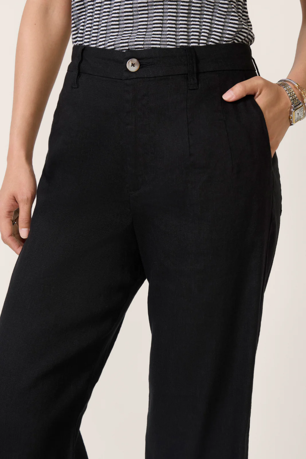 Meg Linen Wide Leg - Image 2