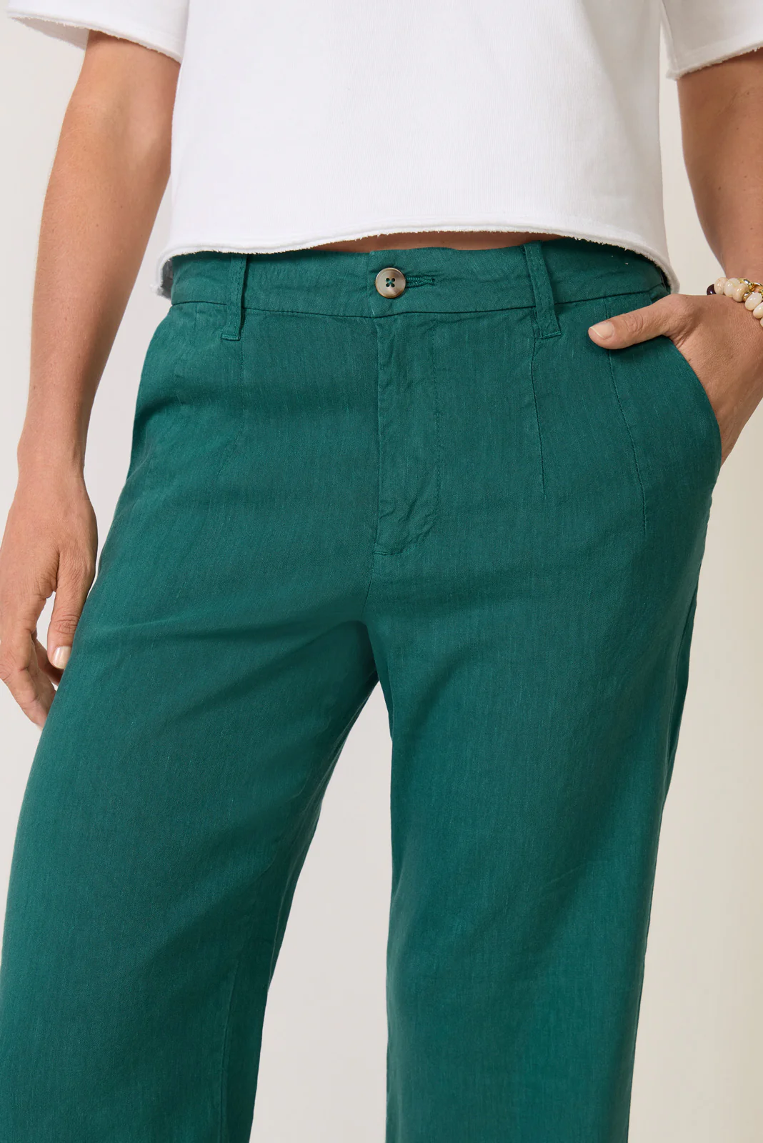 Meg Linen Wide Leg - Image 2