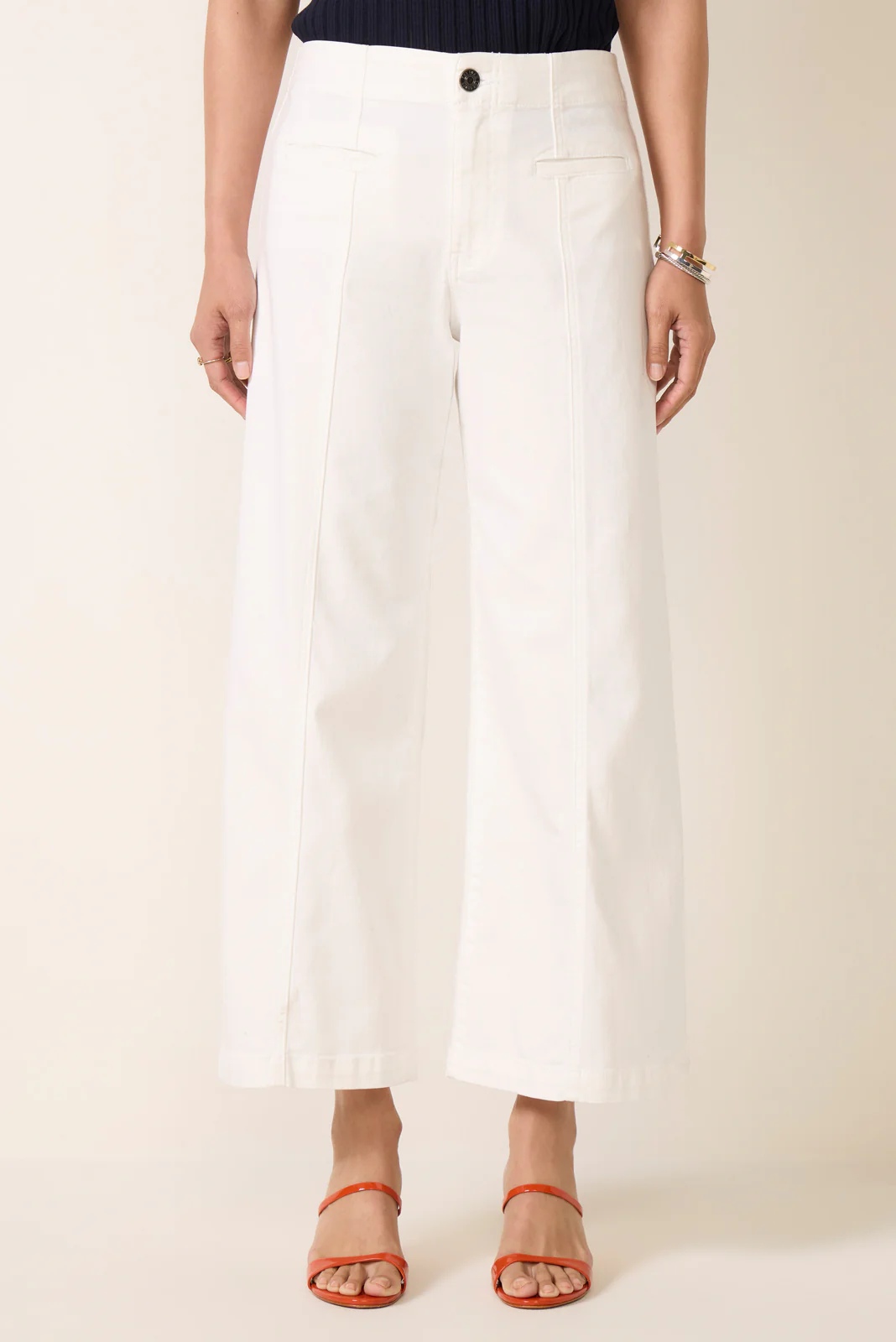 Meg Wide Leg W/ Stitch Detail - Image 5