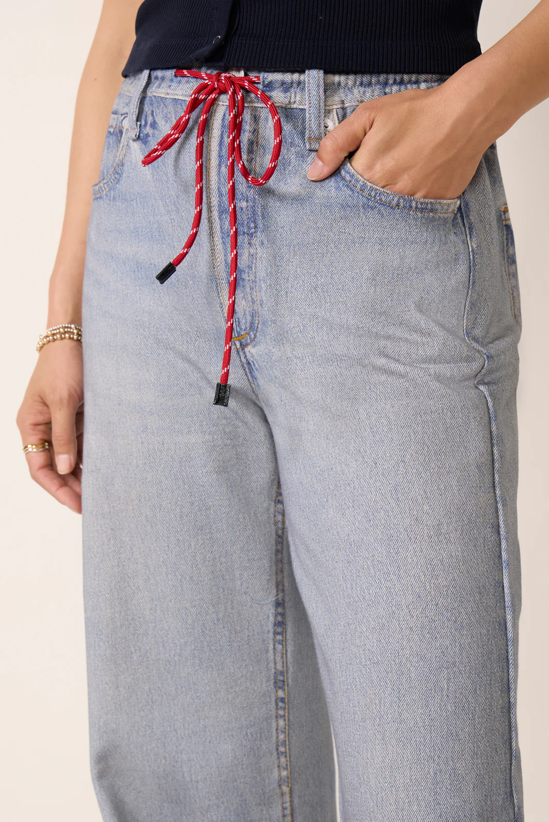 Miramar Drawcord Wide Leg Pant - Image 2