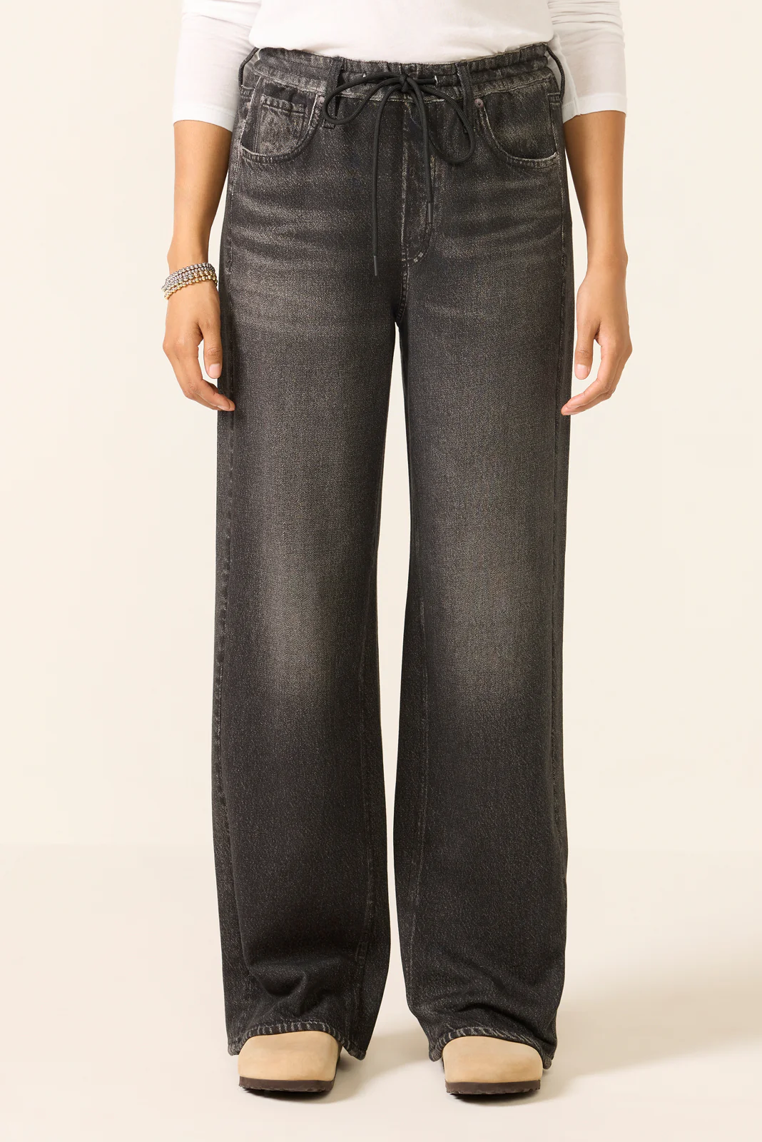 Miramar Drawcord Wide Leg Pant - Image 5