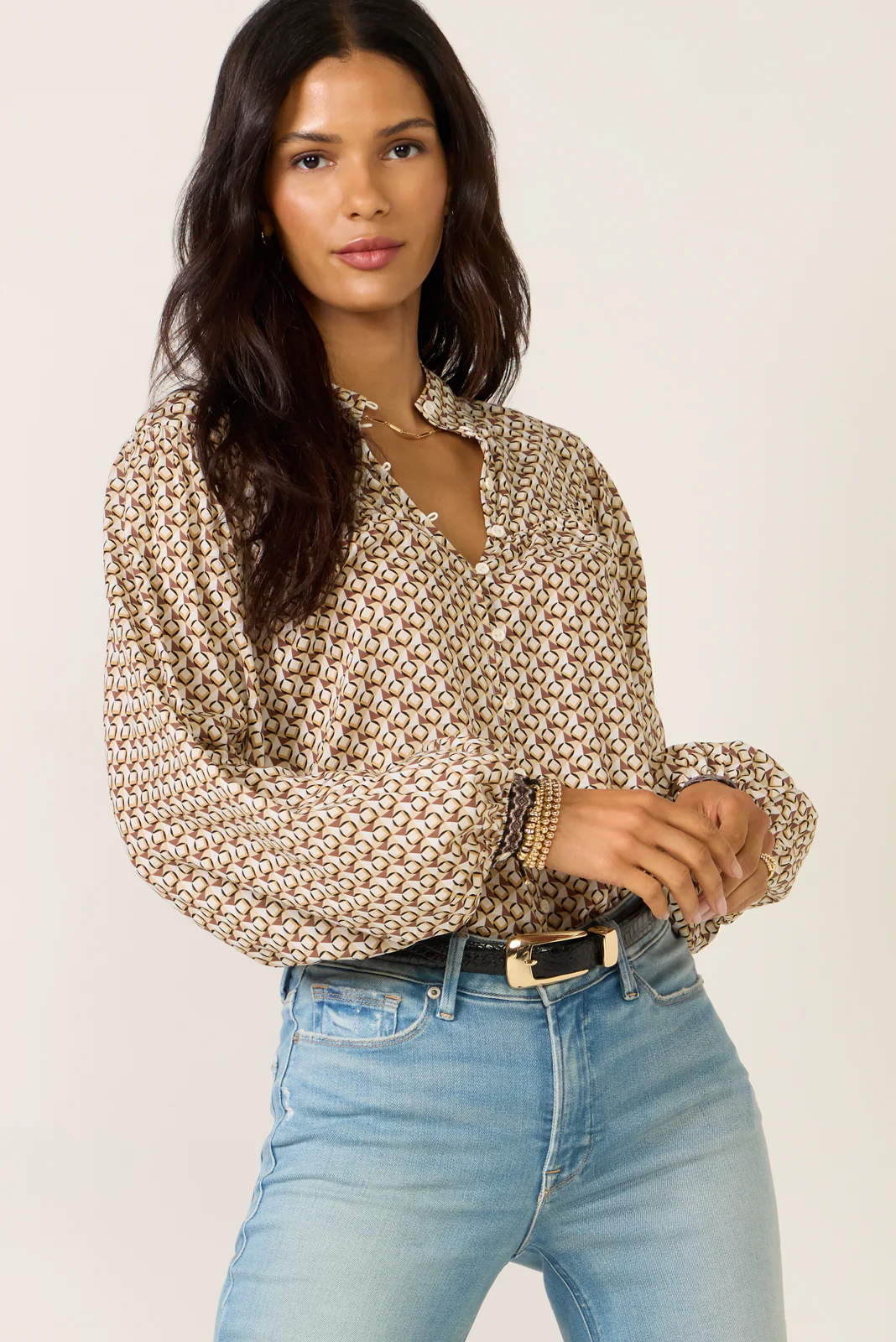 Most Of Me Volume Blouse - Image 5